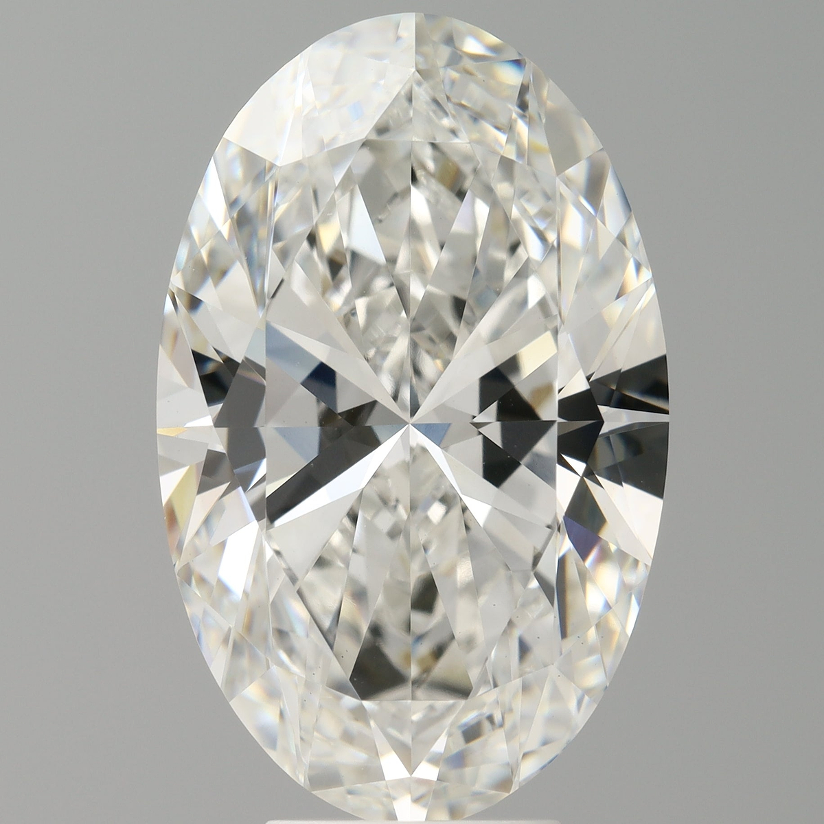 7.01 Carat Oval Shaped, Ideal Cut, F Color, VVS2 Clarity, IGI Certified Lab Grown Diamond