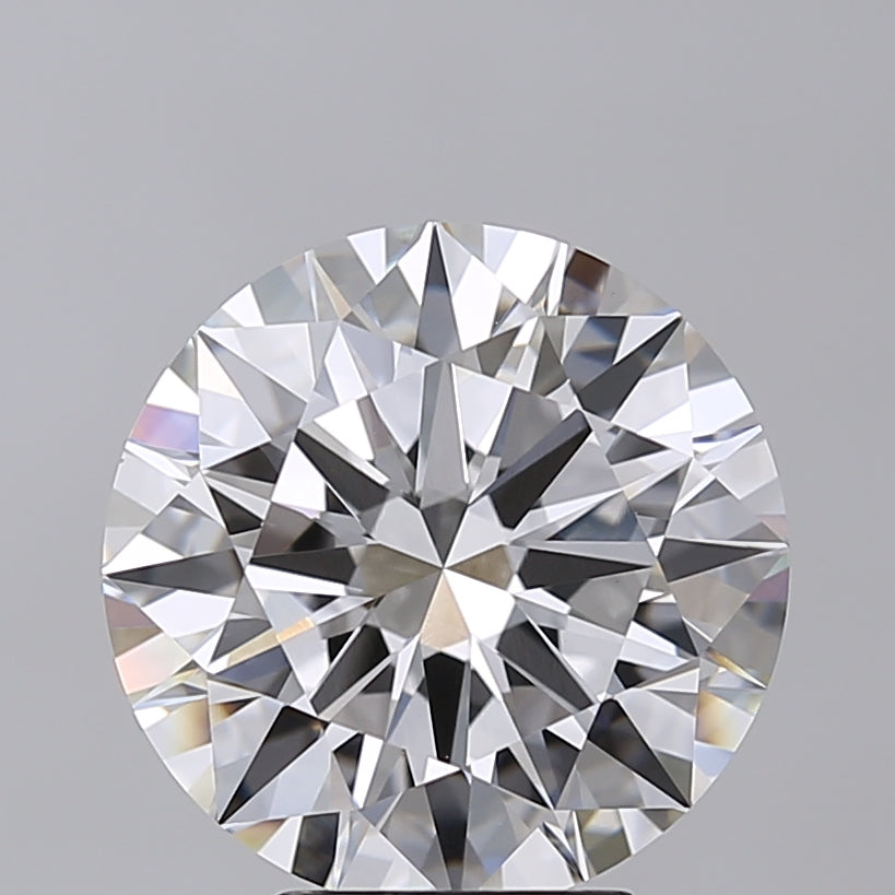 5.02 Carat Round Shaped, Ideal Cut, F Color, VVS2 Clarity, IGI Certified Lab Grown Diamond