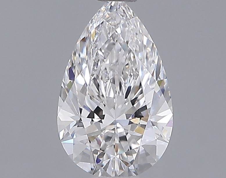 1.06 Carat Pear Shaped, Ideal Cut, D Color, VVS2 Clarity, IGI Certified Lab Grown Diamond
