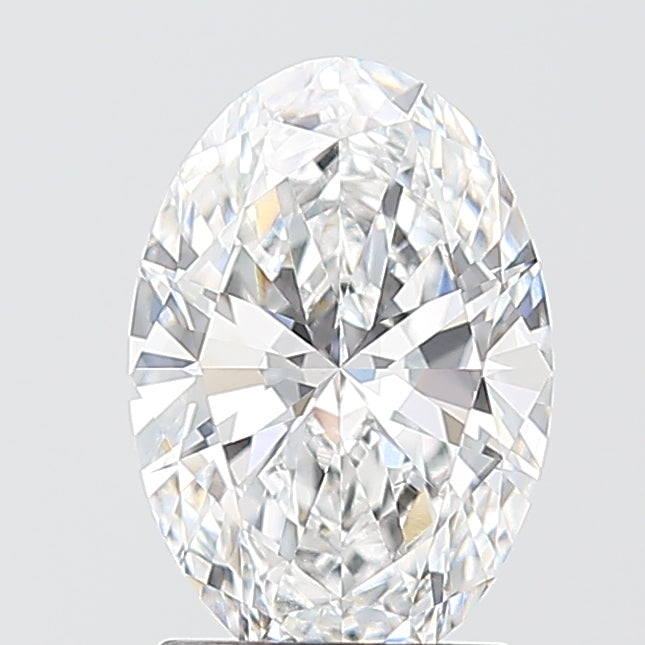 1.51 Carat Oval Shaped, Very Good Cut, D Color, VVS2 Clarity, IGI Certified Lab Grown Diamond