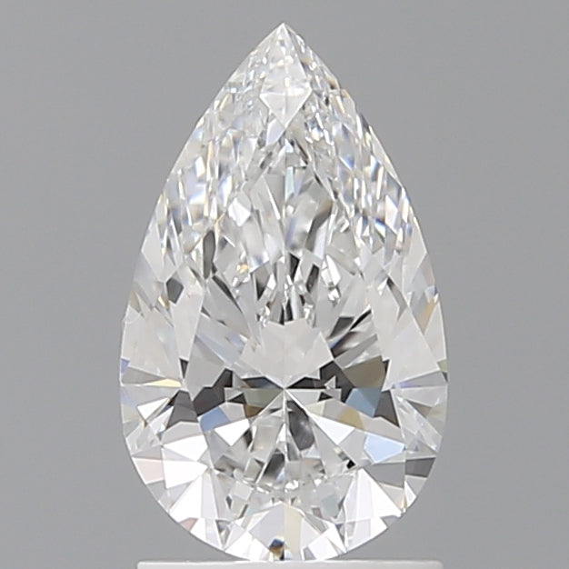 1.59 Carat Pear Shaped, Ideal Cut, E Color, VVS2 Clarity, IGI Certified Lab Grown Diamond