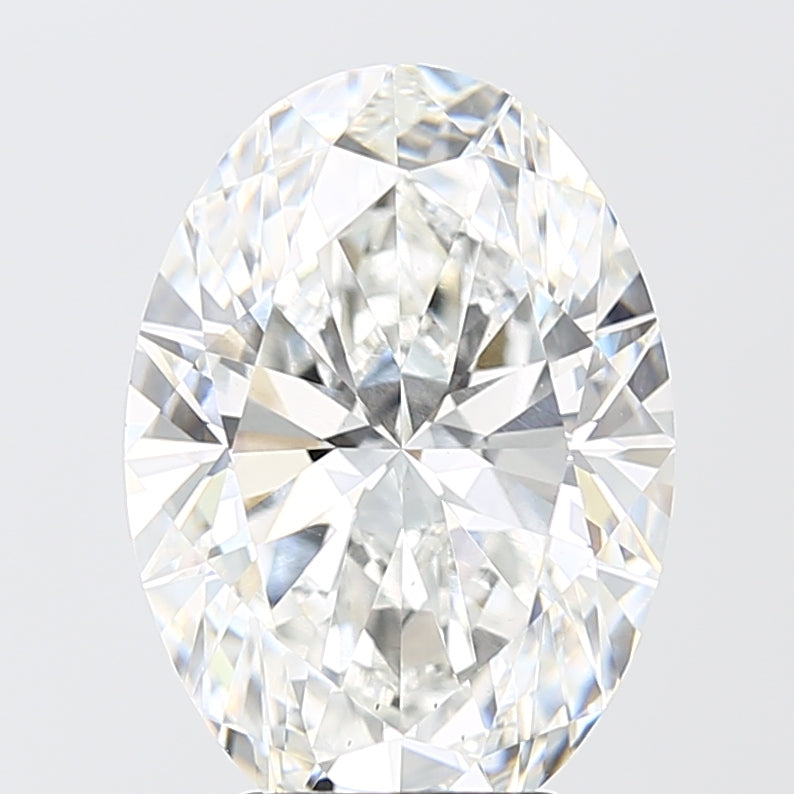 5.04 Carat Oval Shaped, Very Good Cut, E Color, VS1 Clarity, IGI Certified Lab Grown Diamond