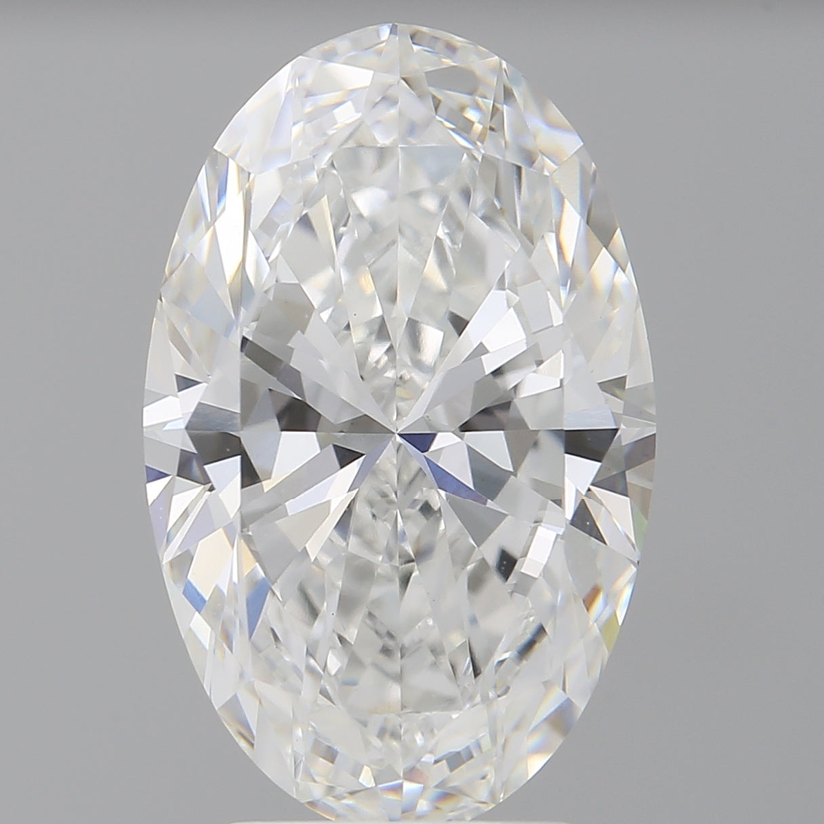 4.10 Carat Oval Shaped, Ideal Cut, E Color, VVS2 Clarity, IGI Certified Lab Grown Diamond