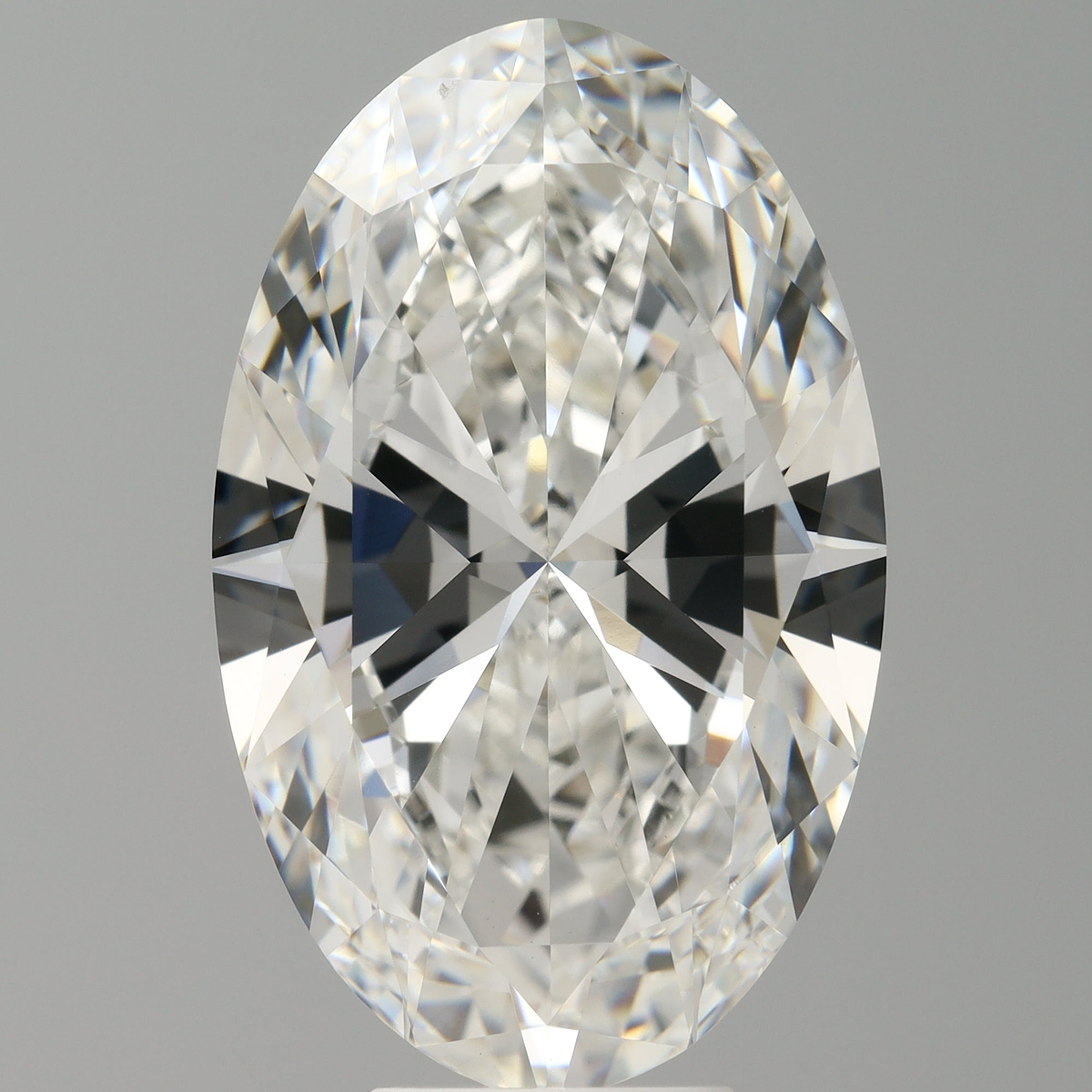 8.03 Carat Oval Shaped, Ideal Cut, F Color, VVS2 Clarity, IGI Certified Lab Grown Diamond