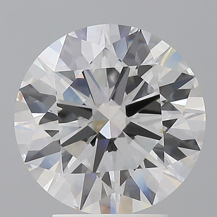 3.54 Carat Round Shaped, Ideal Cut, E Color, VVS2 Clarity, IGI Certified Lab Grown Diamond