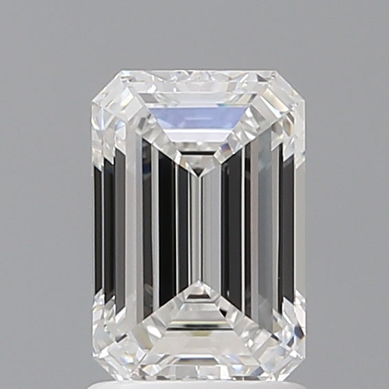 1.60 Carat Emerald Shaped, Excellent Cut, D Color, VVS2 Clarity, IGI Certified Lab Grown Diamond