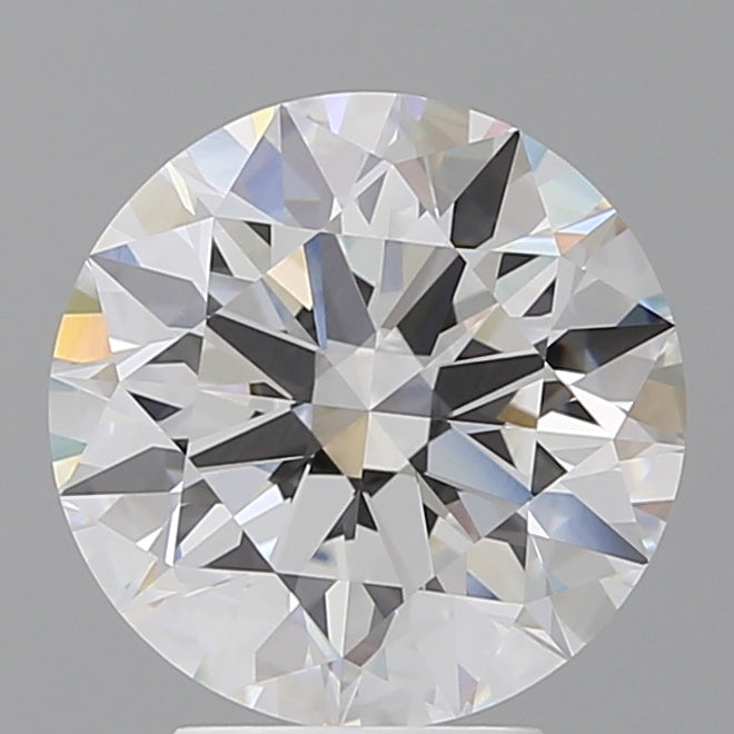 4.09 Carat Round Shaped, Ideal Cut, E Color, VVS2 Clarity, IGI Certified Lab Grown Diamond