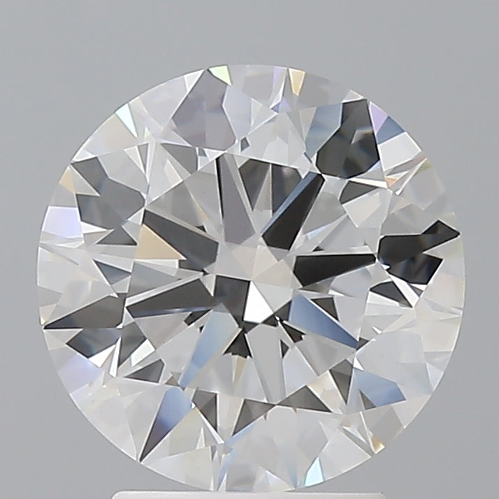 3.01 Carat Round Shaped, Ideal Cut, E Color, VVS2 Clarity, IGI Certified Lab Grown Diamond