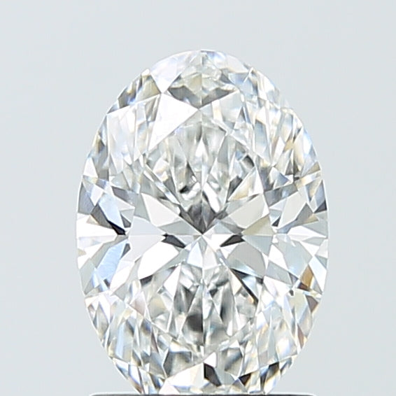 1.57 Carat Oval Shaped, Ideal Cut, D Color, VVS2 Clarity, IGI Certified Lab Grown Diamond