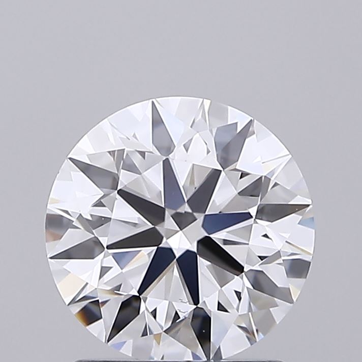1.53 Carat Round Shaped, Ideal Cut, D Color, VS1 Clarity, IGI Certified Lab Grown Diamond