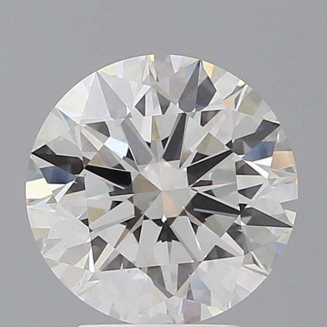 3.57 Carat Round Shaped, Ideal Cut, G Color, VVS2 Clarity, IGI Certified Lab Grown Diamond