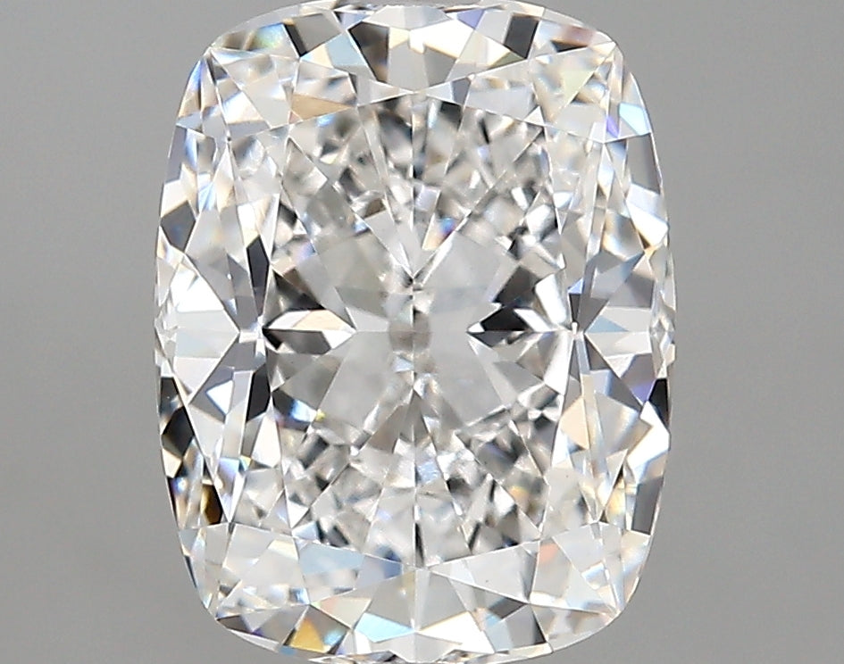 4.01 Carat Cushion Shaped, Very Good Cut, E Color, VVS2 Clarity, IGI Certified Lab Grown Diamond