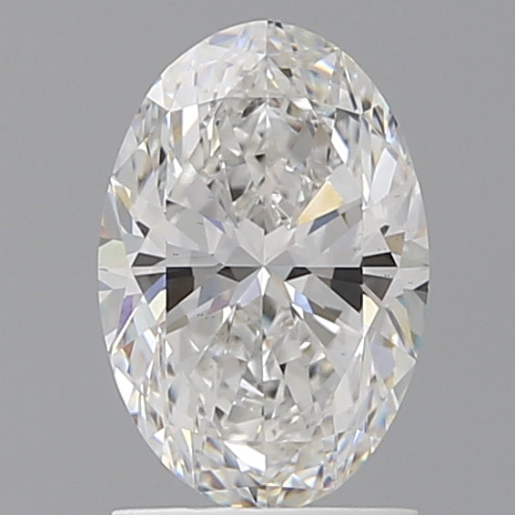 1.60 Carat Oval Shaped, Ideal Cut, E Color, VS1 Clarity, IGI Certified Lab Grown Diamond