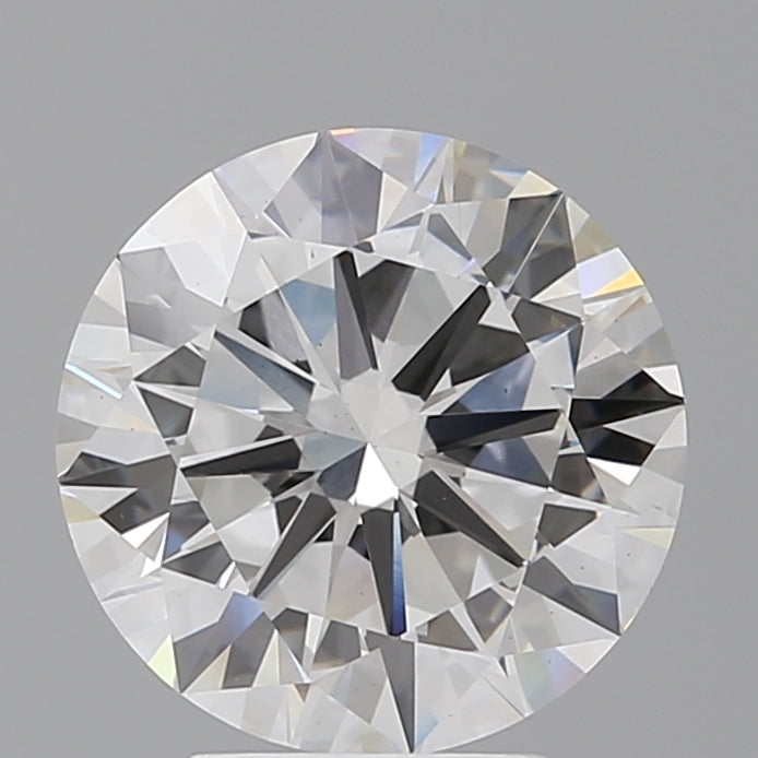 4.04 Carat Round Shaped, Excellent Cut, E Color, VS2 Clarity, IGI Certified Lab Grown Diamond