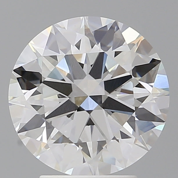 3.51 Carat Round Shaped, Ideal Cut, E Color, VVS2 Clarity, IGI Certified Lab Grown Diamond