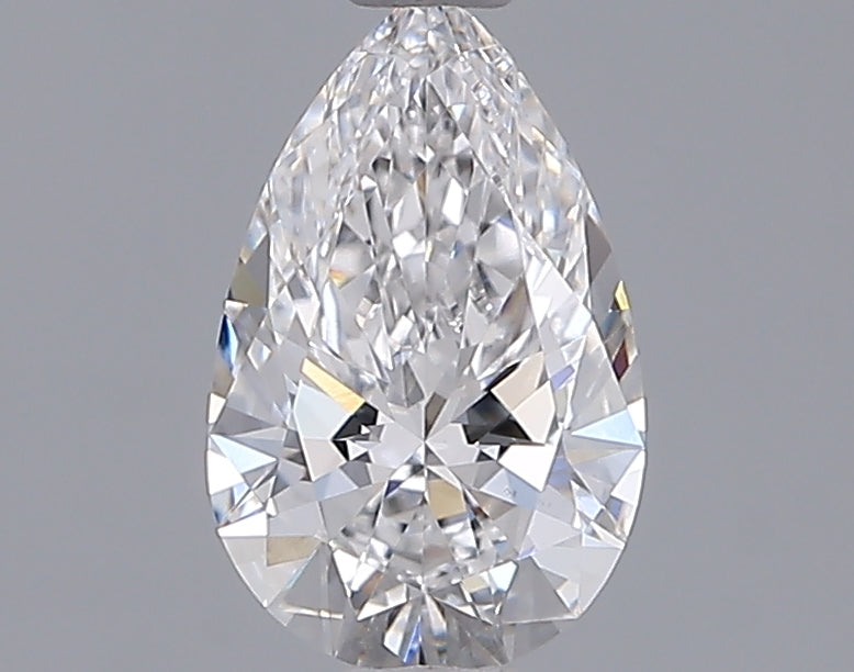 1.06 Carat Pear Shaped, Ideal Cut, D Color, VS1 Clarity, IGI Certified Lab Grown Diamond
