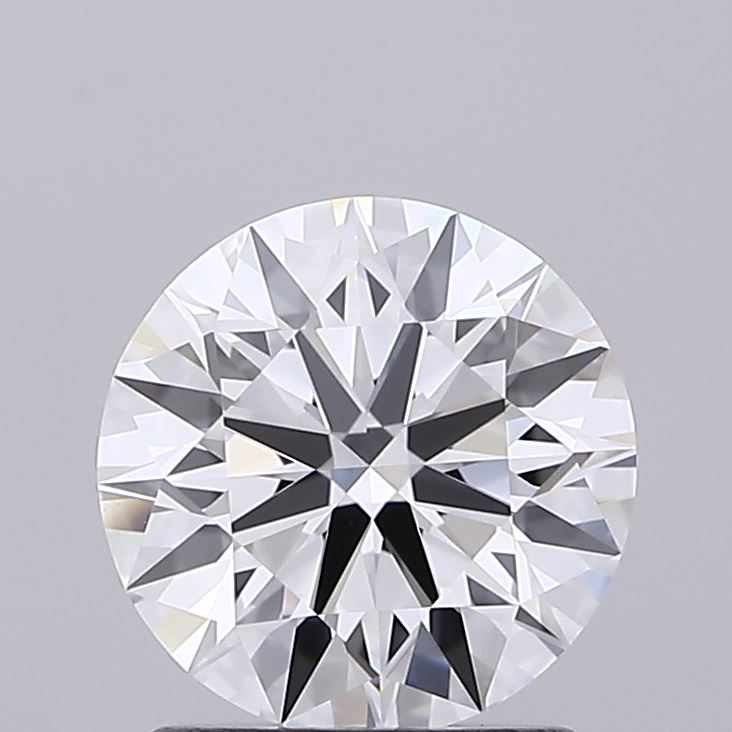 1.52 Carat Round Shaped, Ideal Cut, D Color, VS1 Clarity, IGI Certified Lab Grown Diamond