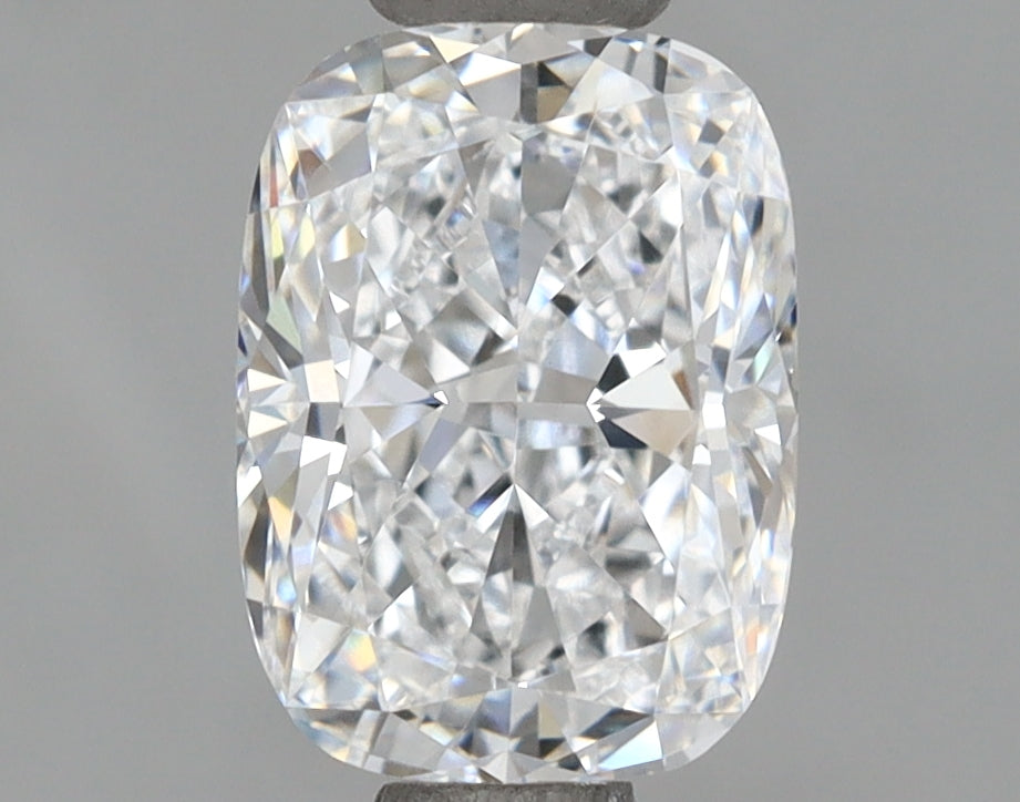 1.11 Carat Cushion Shaped, Ideal Cut, D Color, VVS1 Clarity, IGI Certified Lab Grown Diamond