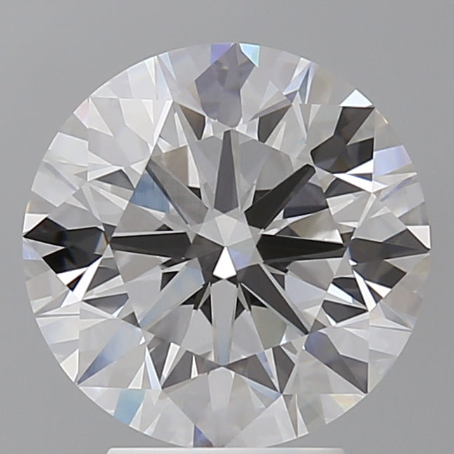 4.07 Carat Round Shaped, Ideal Cut, E Color, VVS2 Clarity, IGI Certified Lab Grown Diamond