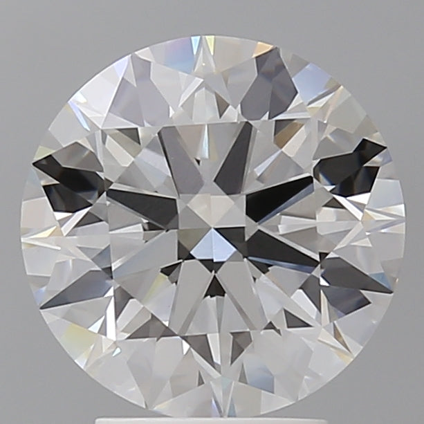 3.58 Carat Round Shaped, Ideal Cut, F Color, VVS2 Clarity, IGI Certified Lab Grown Diamond