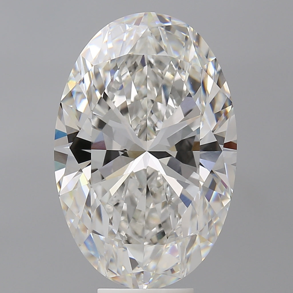 9.03 Carat Oval Shaped, Ideal Cut, F Color, VVS2 Clarity, IGI Certified Lab Grown Diamond
