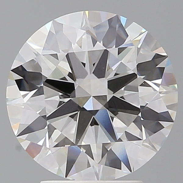 3.59 Carat Round Shaped, Ideal Cut, F Color, VVS2 Clarity, IGI Certified Lab Grown Diamond