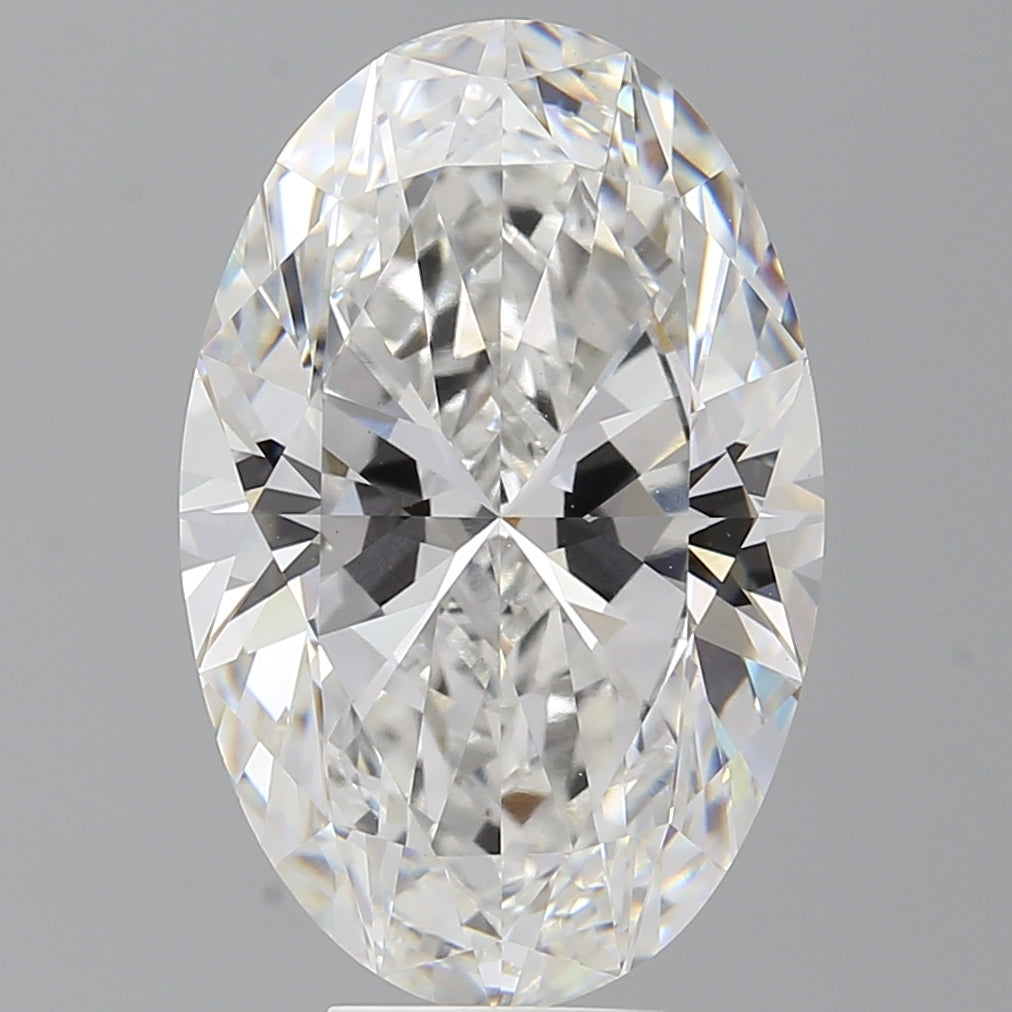 9.10 Carat Oval Shaped, Ideal Cut, E Color, VVS2 Clarity, IGI Certified Lab Grown Diamond