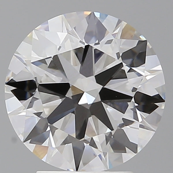 3.52 Carat Round Shaped, Ideal Cut, E Color, VVS2 Clarity, IGI Certified Lab Grown Diamond