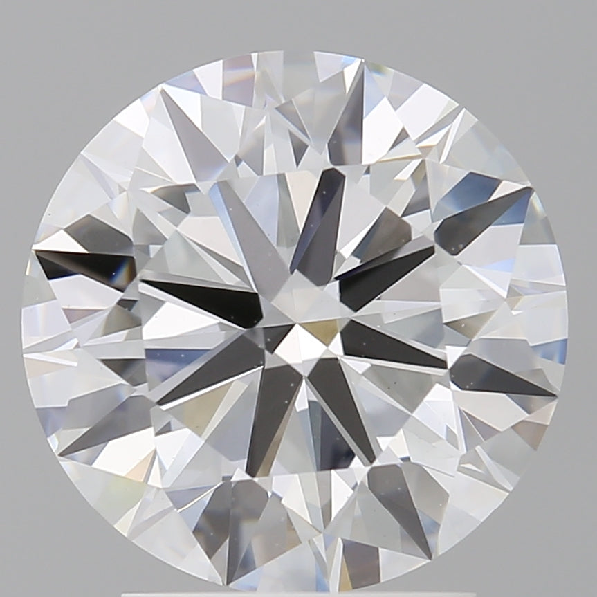 3.00 Carat Round Shaped, Ideal Cut, E Color, VVS2 Clarity, IGI Certified Lab Grown Diamond