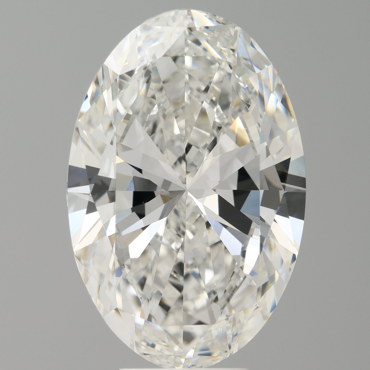 7.50 Carat Oval Shaped, Ideal Cut, F Color, VVS2 Clarity, IGI Certified Lab Grown Diamond