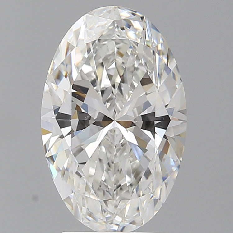 3.52 Carat Oval Shaped, Ideal Cut, E Color, VS1 Clarity, IGI Certified Lab Grown Diamond