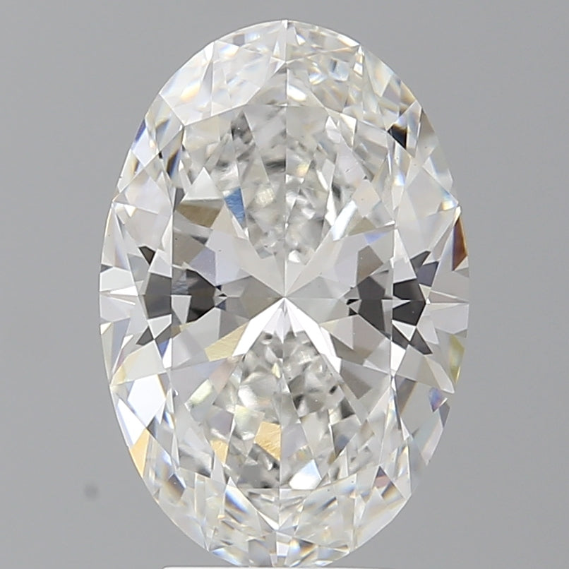 4.54 Carat Oval Shaped, Ideal Cut, F Color, VS1 Clarity, IGI Certified Lab Grown Diamond