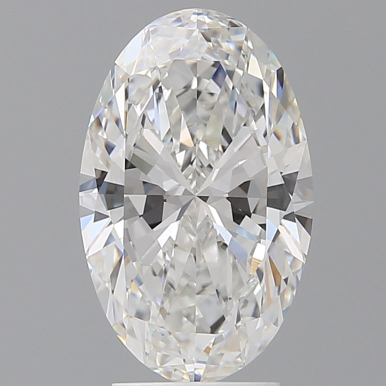 3.56 Carat Oval Shaped, Ideal Cut, E Color, VVS2 Clarity, IGI Certified Lab Grown Diamond