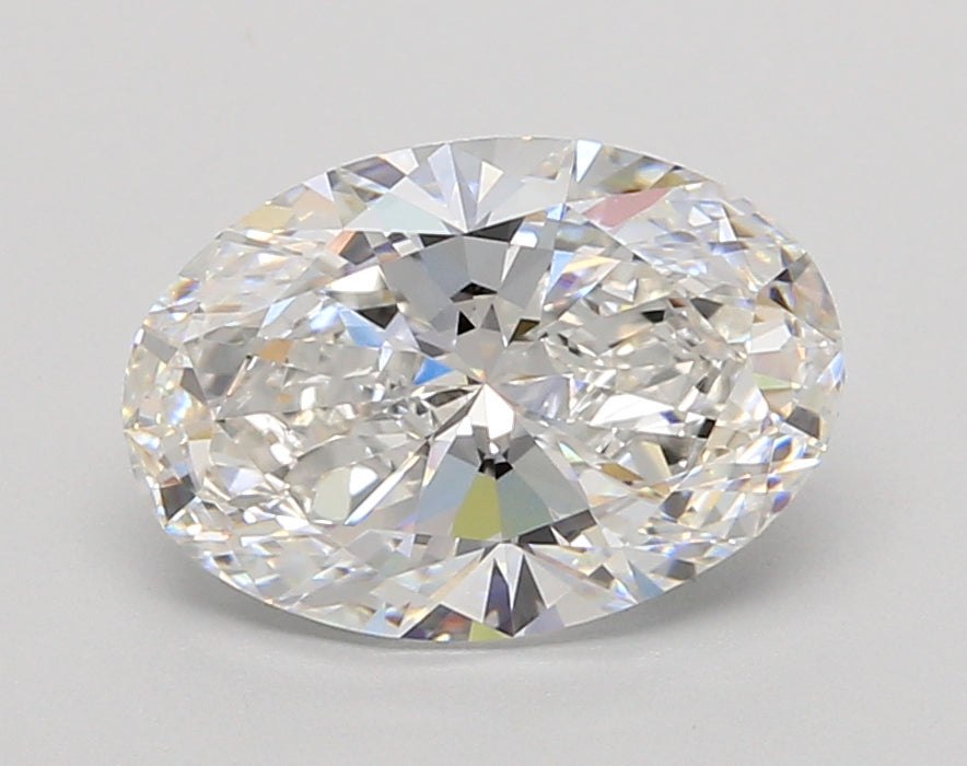 2.52 Carat Oval Shaped, Ideal Cut, E Color, VVS1 Clarity, IGI Certified Lab Grown Diamond