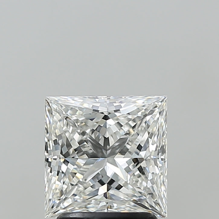2.01 Carat Princess Shaped, Excellent Cut, E Color, VVS2 Clarity, IGI Certified Lab Grown Diamond