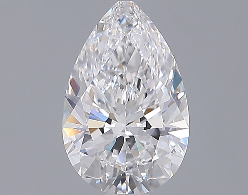1.31 Carat Pear Shaped, Ideal Cut, D Color, VVS2 Clarity, IGI Certified Lab Grown Diamond