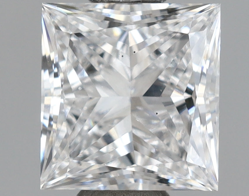 1.00 Carat Princess Shaped, Excellent Cut, D Color, VS1 Clarity, IGI Certified Lab Grown Diamond