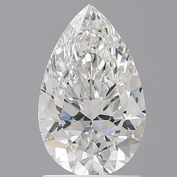 1.60 Carat Pear Shaped, Ideal Cut, E Color, VVS2 Clarity, IGI Certified Lab Grown Diamond