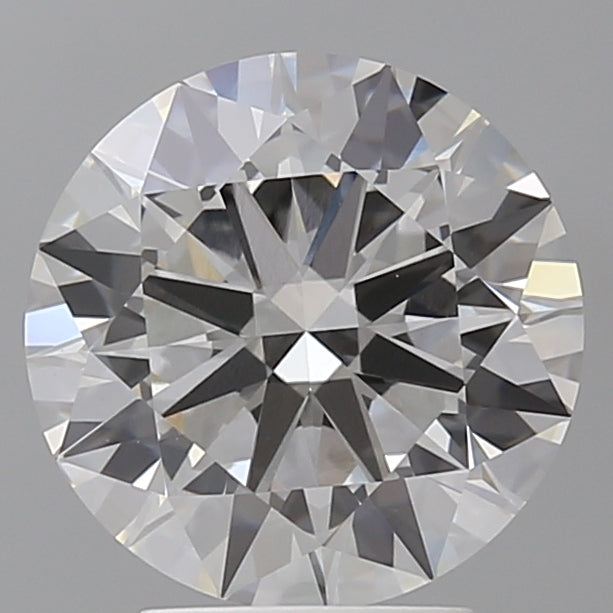3.50 Carat Round Shaped, Ideal Cut, F Color, VVS2 Clarity, IGI Certified Lab Grown Diamond