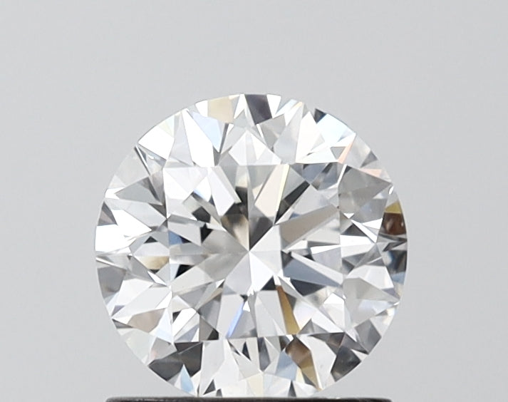 1.02 Carat Round Shaped, Ideal Cut, D Color, VVS2 Clarity, IGI Certified Lab Grown Diamond