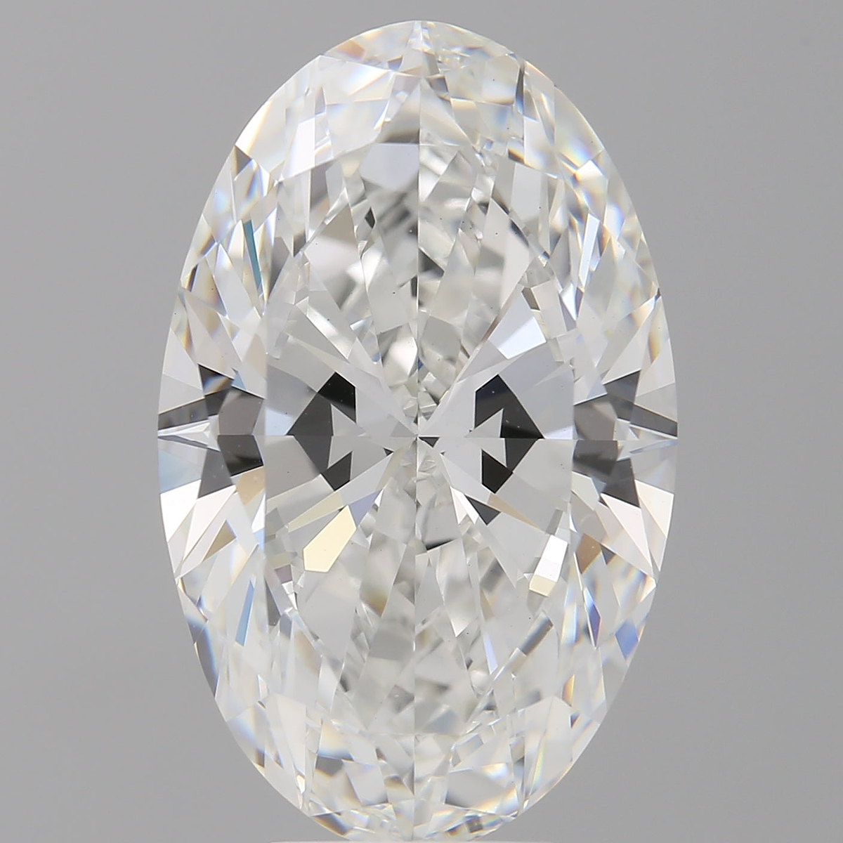 7.03 Carat Oval Shaped, Ideal Cut, E Color, VVS2 Clarity, IGI Certified Lab Grown Diamond