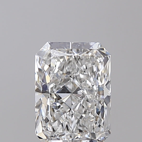 1.00 Carat Radiant Shaped, Ideal Cut, E Color, VVS1 Clarity, IGI Certified Lab Grown Diamond