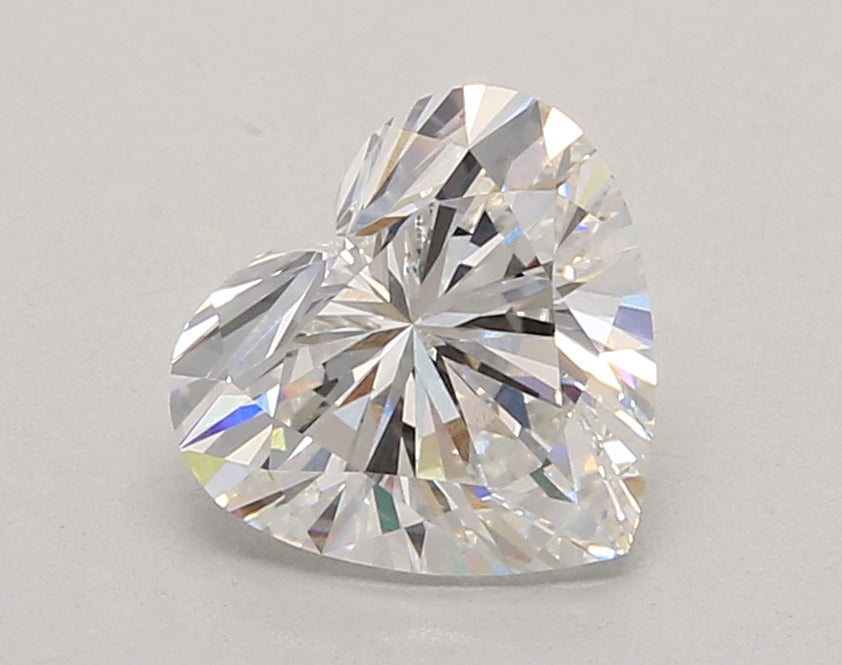 2.06 Carat Heart Shaped, Ideal Cut, E Color, VVS2 Clarity, IGI Certified Lab Grown Diamond
