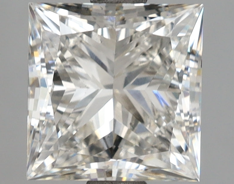 3.07 Carat Princess Shaped, Excellent Cut, G Color, VS2 Clarity, IGI Certified Lab Grown Diamond