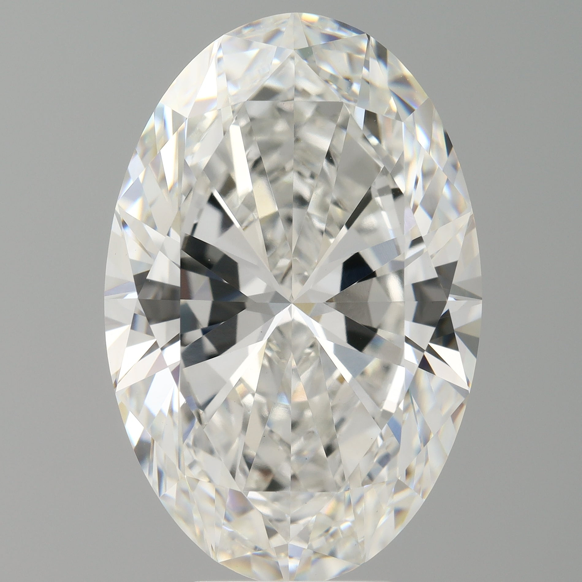 8.05 Carat Oval Shaped, Ideal Cut, F Color, VVS2 Clarity, IGI Certified Lab Grown Diamond