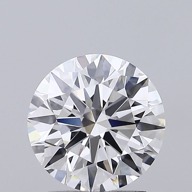 2.15 Carat Round Shaped, Ideal Cut, E Color, VVS2 Clarity, IGI Certified Lab Grown Diamond