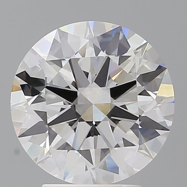 3.59 Carat Round Shaped, Ideal Cut, E Color, VVS2 Clarity, IGI Certified Lab Grown Diamond
