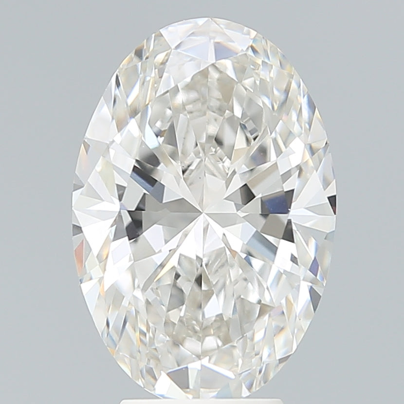 5.18 Carat Oval Shaped, Excellent Cut, G Color, VVS2 Clarity, IGI Certified Lab Grown Diamond