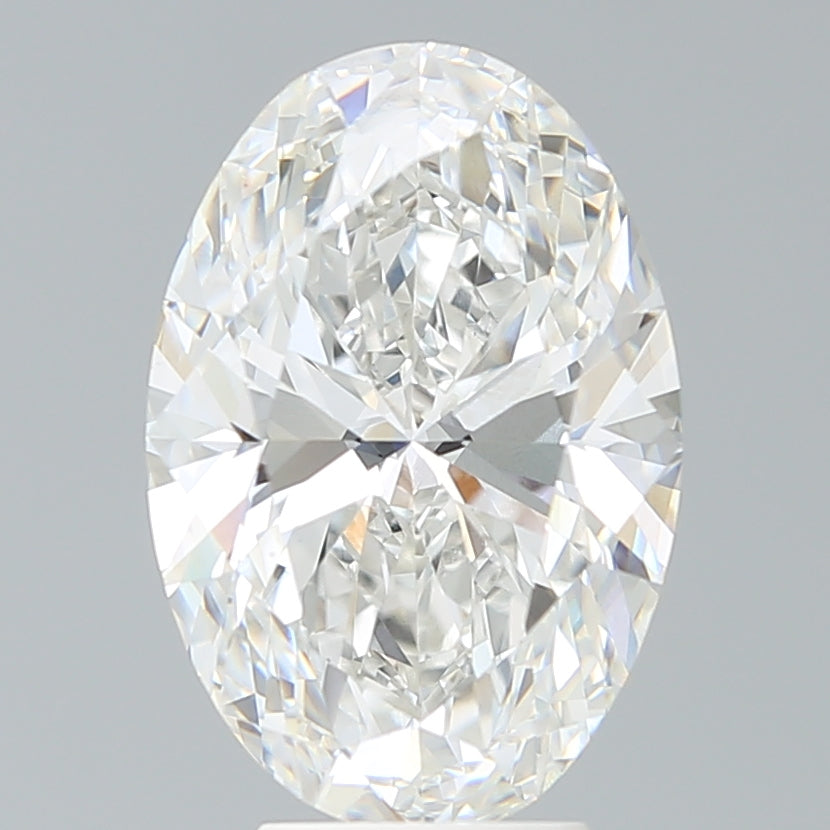 5.23 Carat Oval Shaped, Ideal Cut, F Color, VVS2 Clarity, IGI Certified Lab Grown Diamond