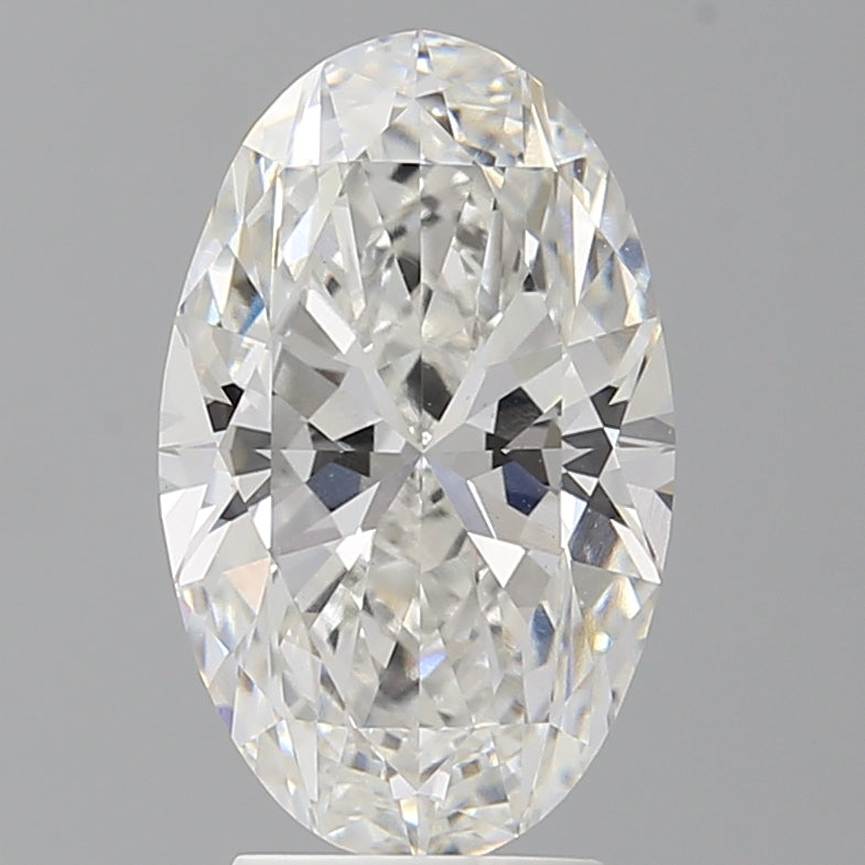 3.57 Carat Oval Shaped, Ideal Cut, E Color, VVS2 Clarity, IGI Certified Lab Grown Diamond